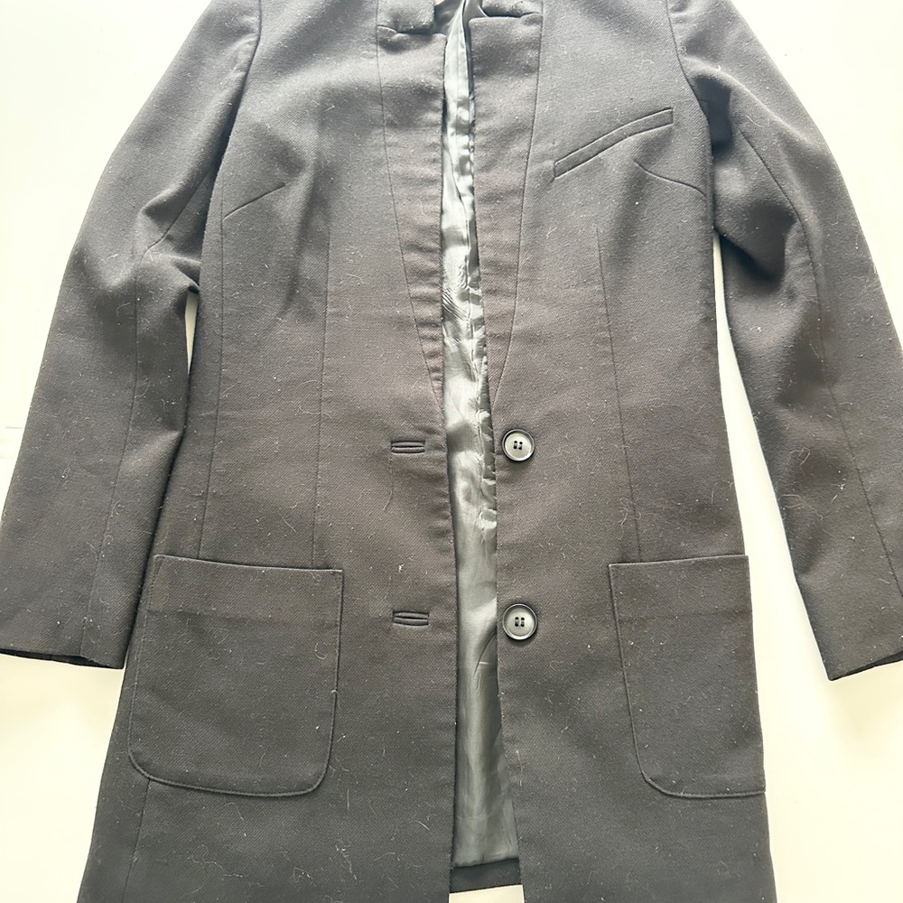 H&M Long Black Blazer